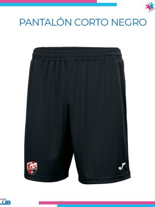 PANTALON CORTO NEGRO JUGADOR