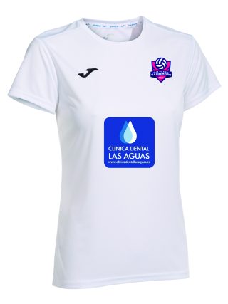 Camiseta femenina de calentamiento (Blanco)