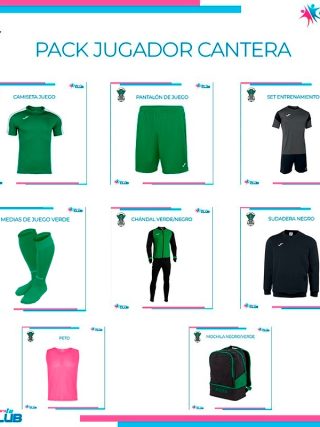 Pack Jugador CANTERA y Cuota Escuela